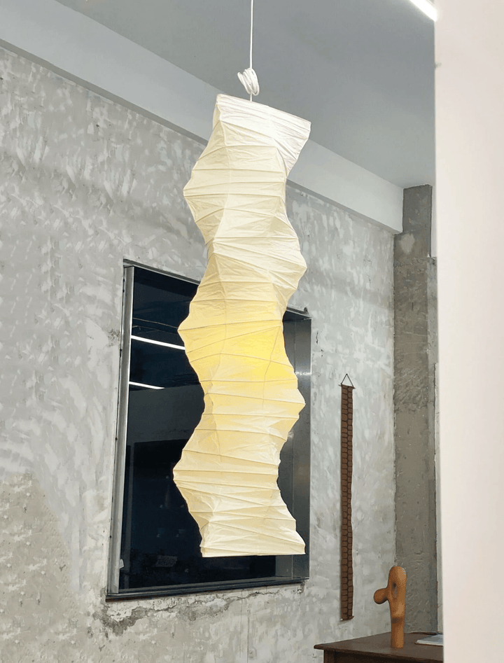 Lampa wisząca z papieru washi 33N