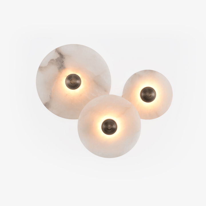 Lampa Ścienna Nayra Alabaster
