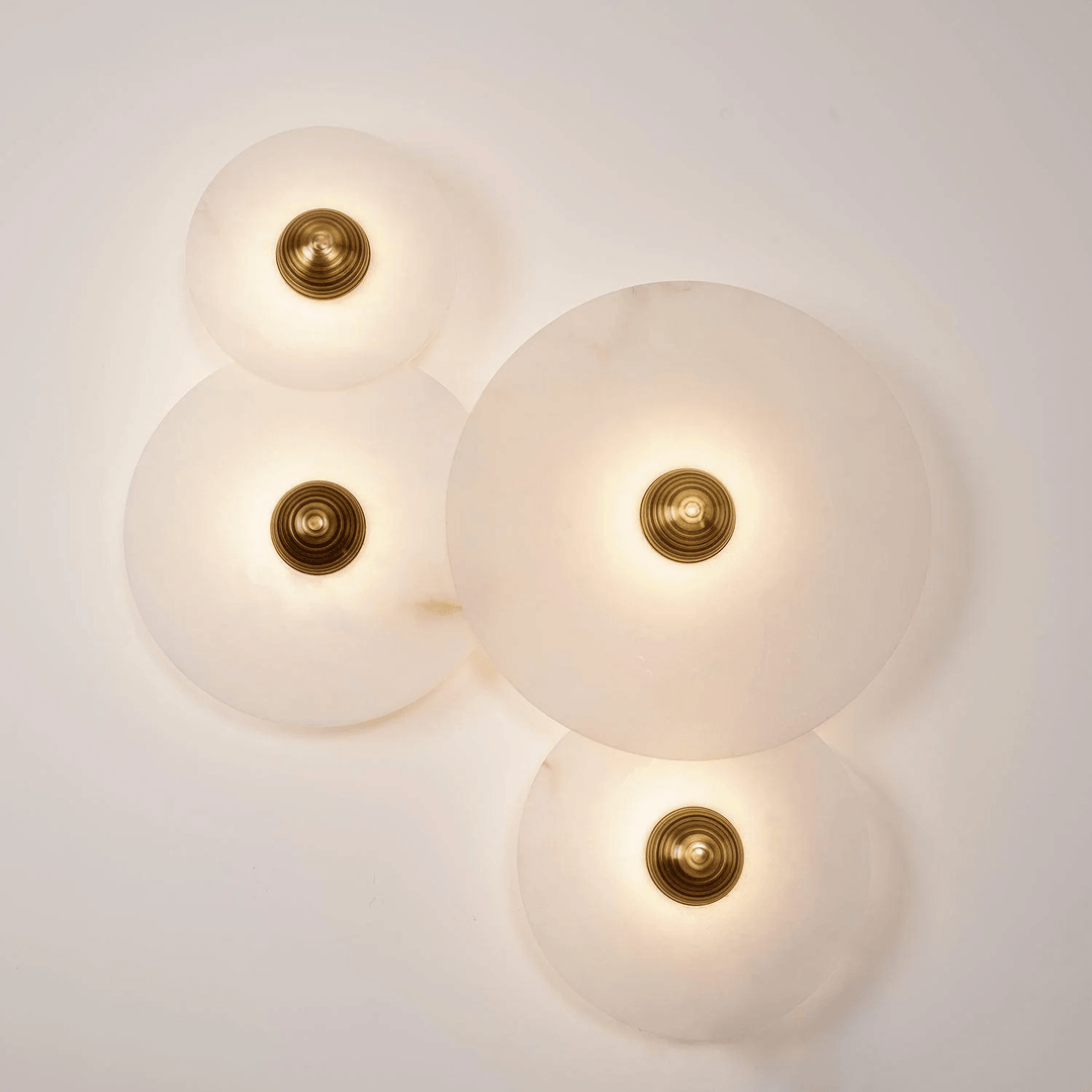Lampa Ścienna Nayra Alabaster