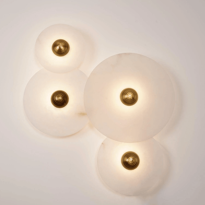 Lampa Ścienna Nayra Alabaster