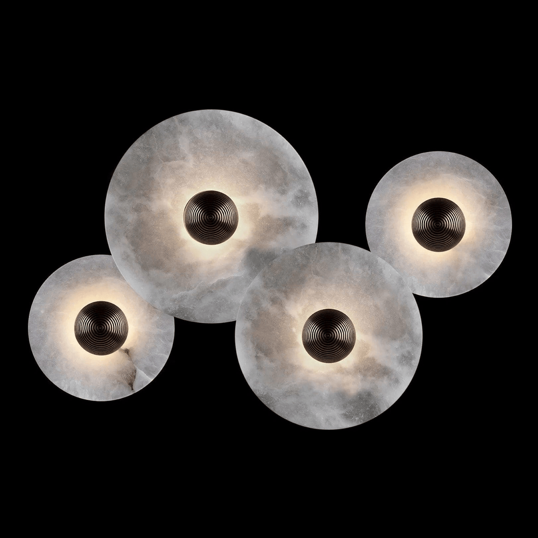 Lampa Ścienna Nayra Alabaster