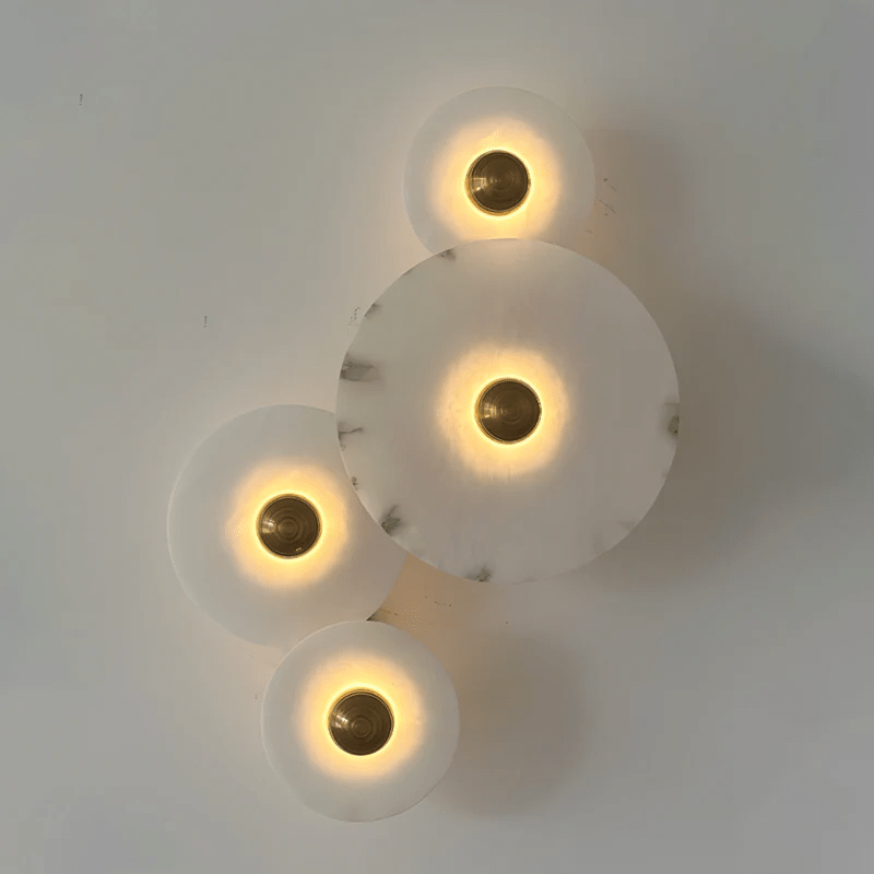 Lampa Ścienna Nayra Alabaster