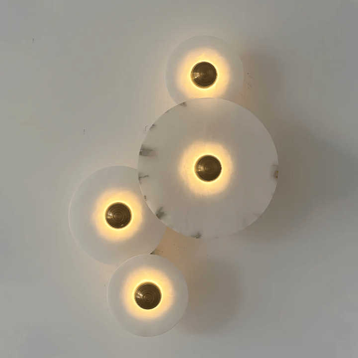 Lampa Ścienna Nayra Alabaster