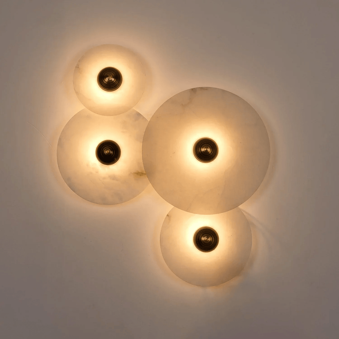 Lampa Ścienna Nayra Alabaster