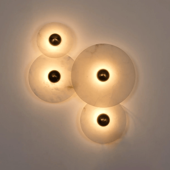 Lampa Ścienna Nayra Alabaster