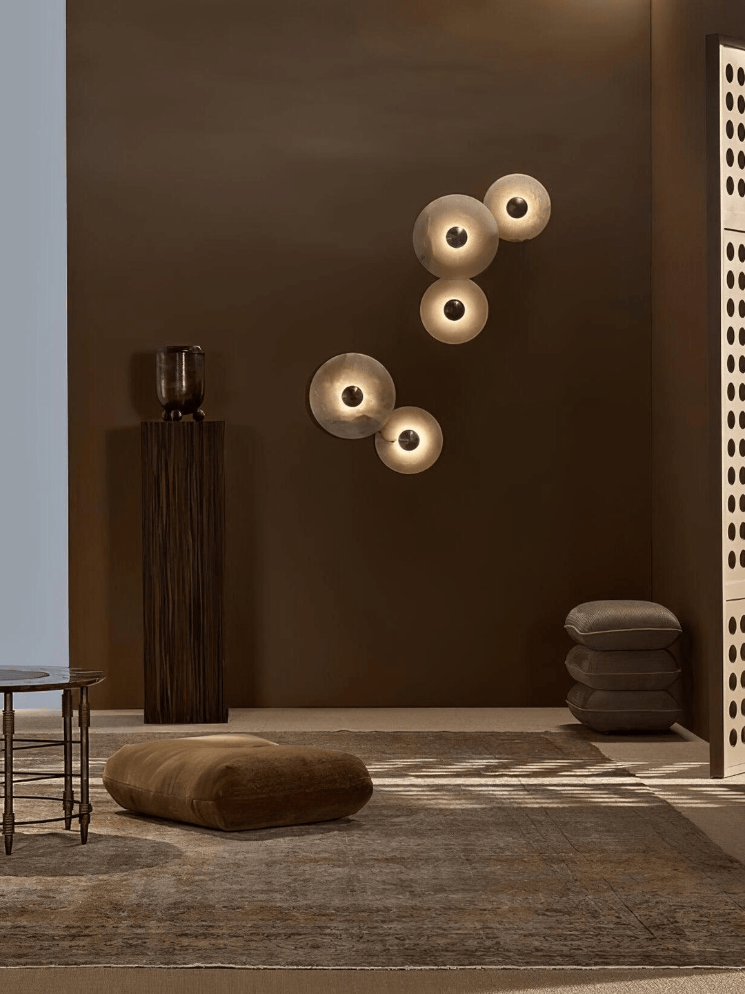Lampa Ścienna Nayra Alabaster