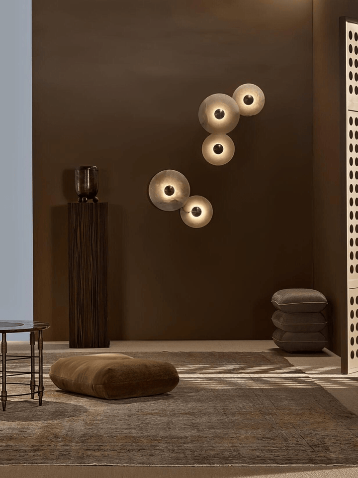 Lampa Ścienna Nayra Alabaster