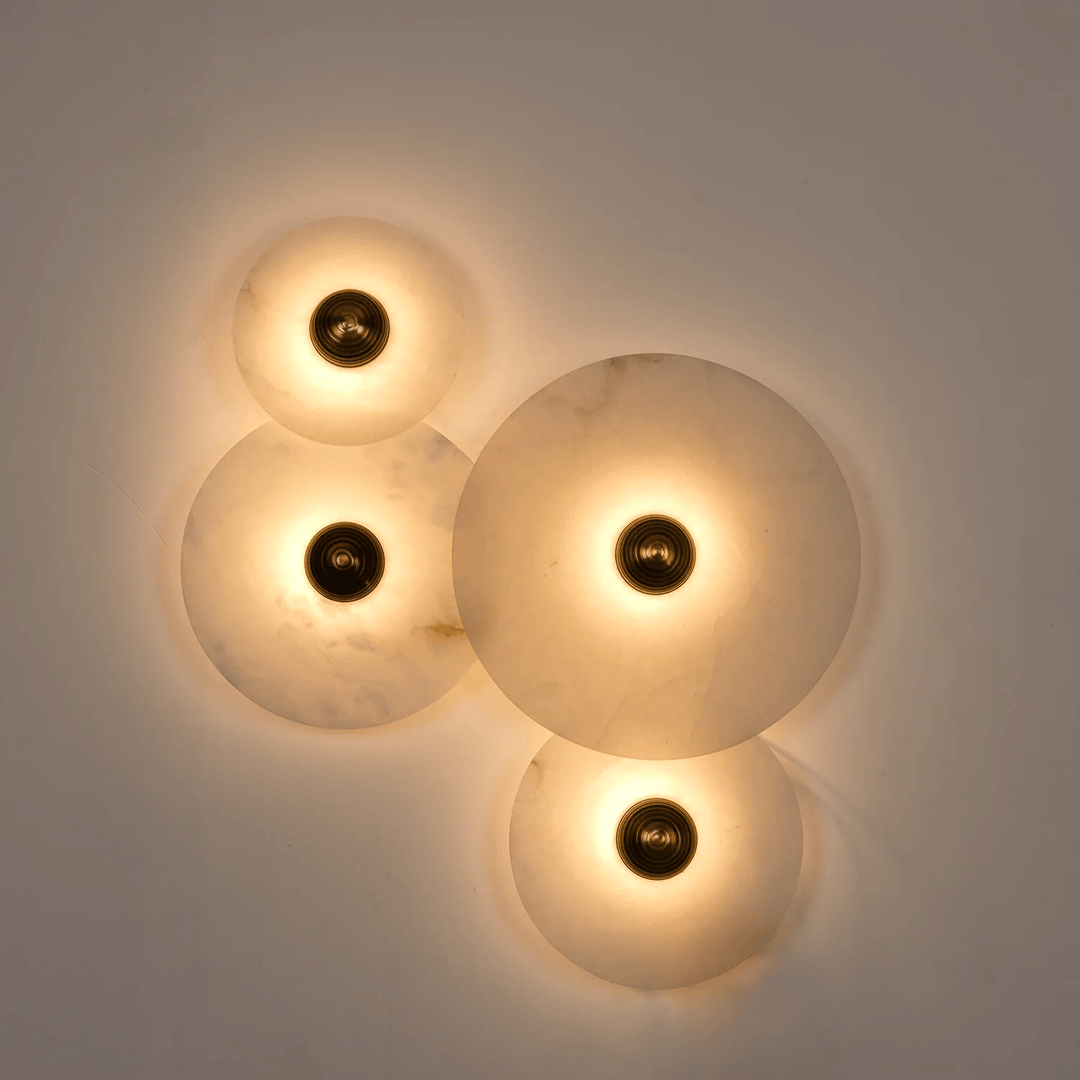Lampa Ścienna Nayra Alabaster