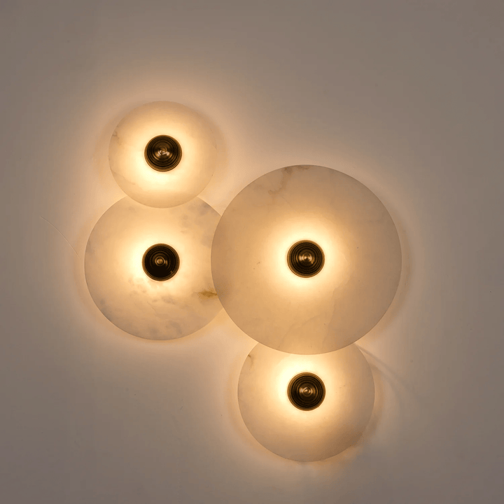 Lampa Ścienna Nayra Alabaster