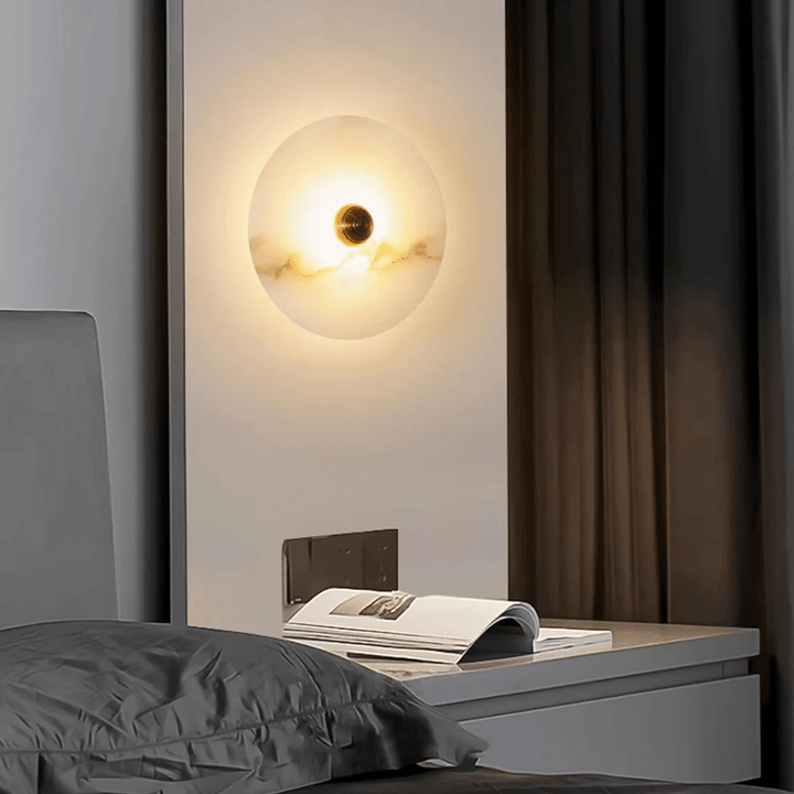 Lampa Ścienna Nayra Alabaster