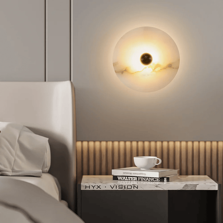 Lampa Ścienna Nayra Alabaster