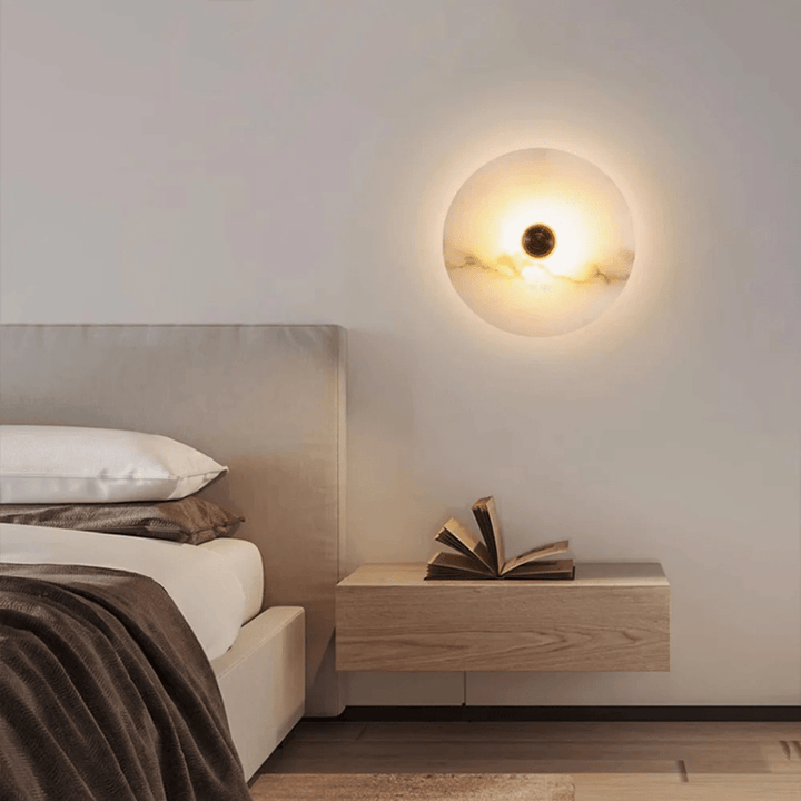 Lampa Ścienna Nayra Alabaster