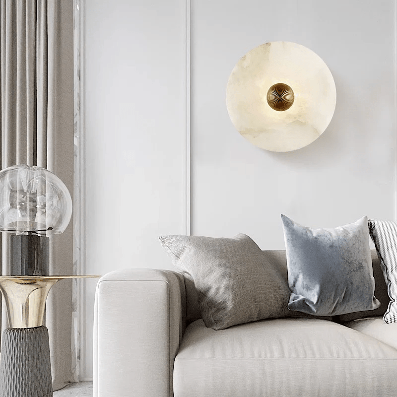 Lampa Ścienna Nayra Alabaster