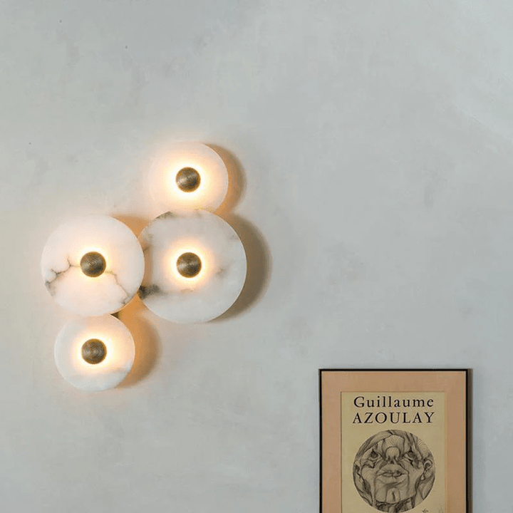 Lampa Ścienna Nayra Alabaster