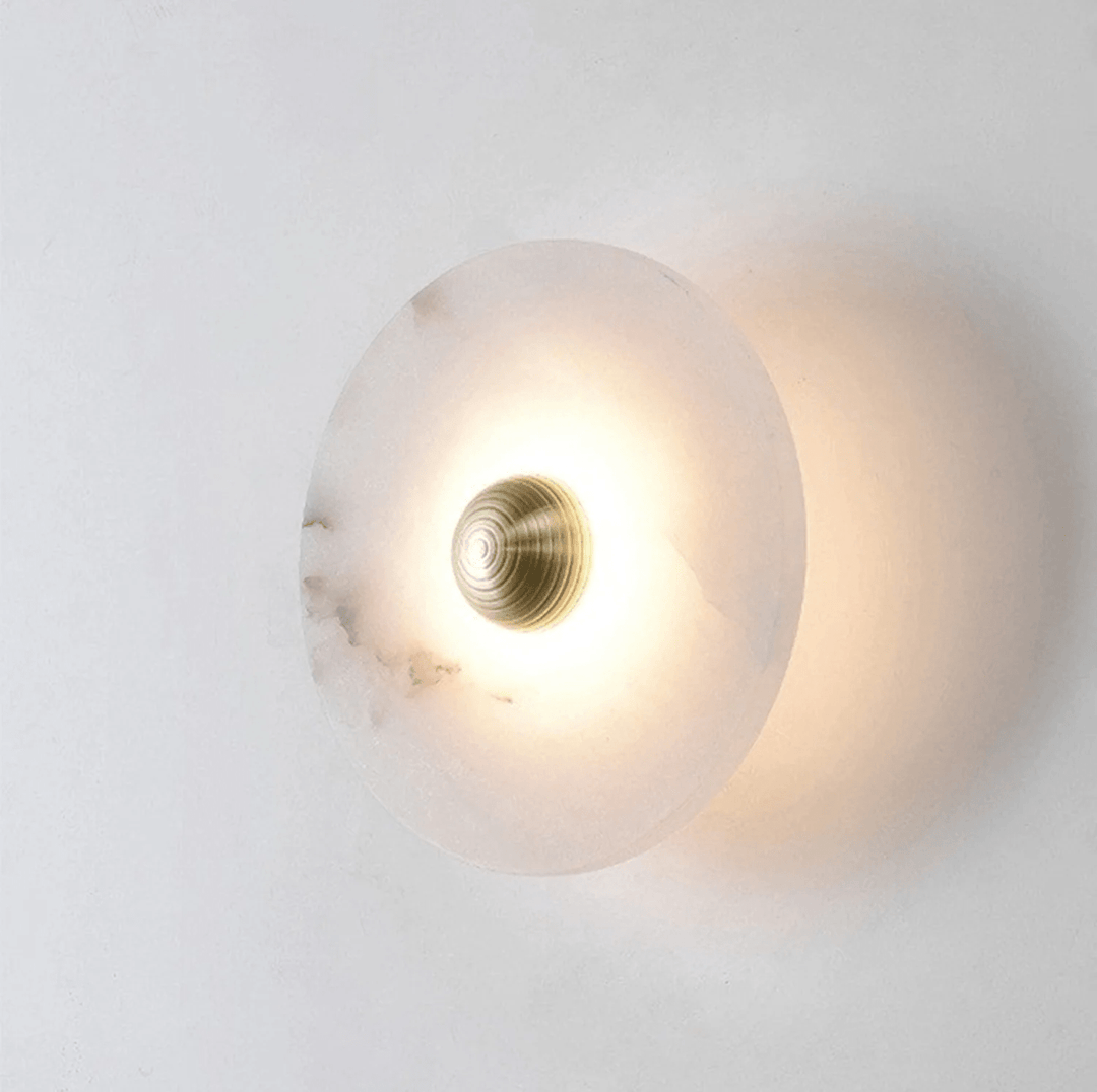 Lampa Ścienna Nayra Alabaster