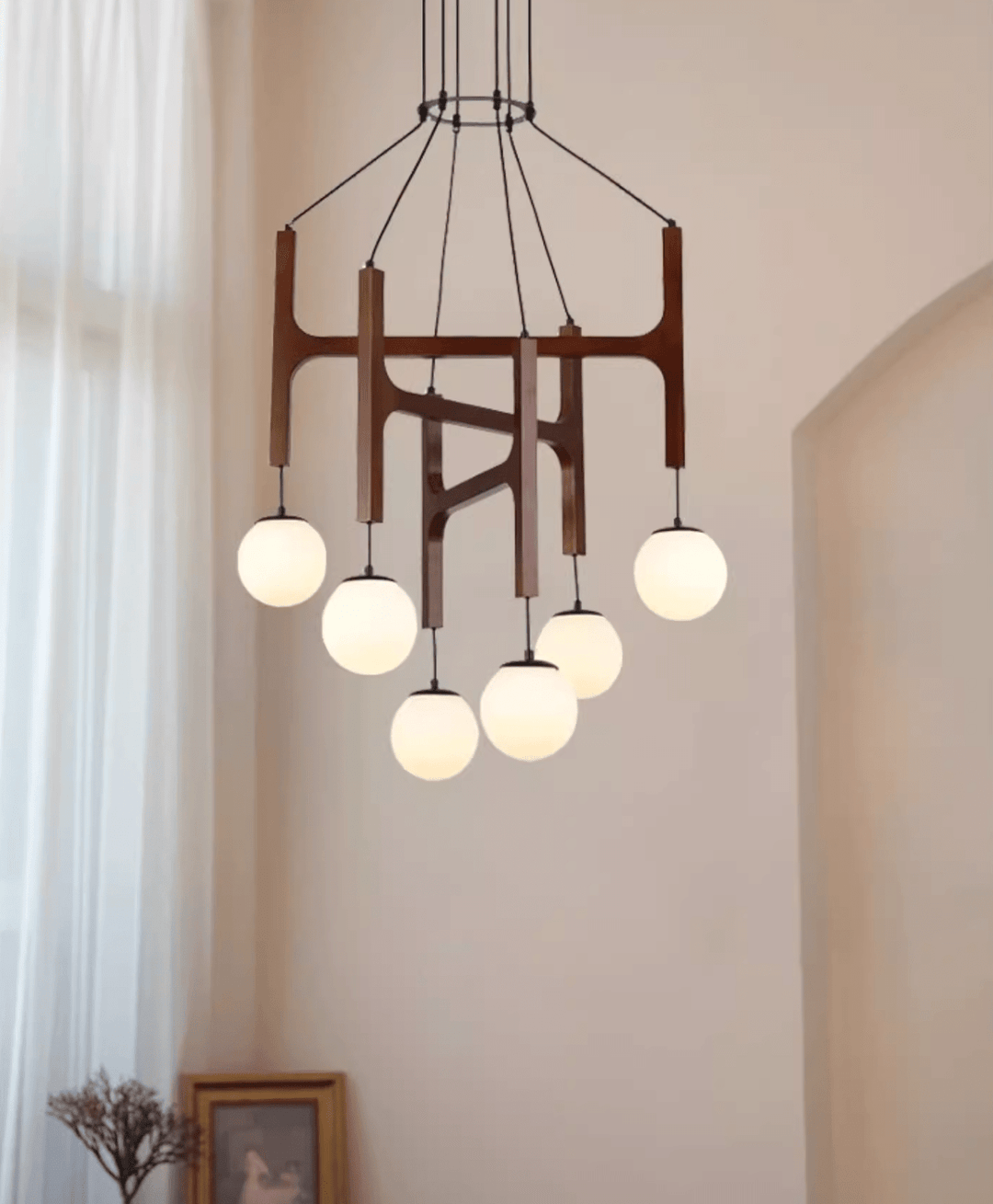 Kryształowy Żyrandol Lunna Orb