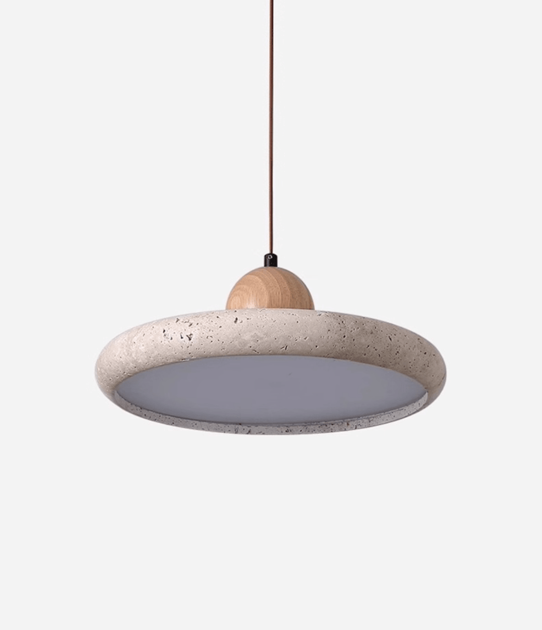 Lampa Wisząca Lola z Travertynu