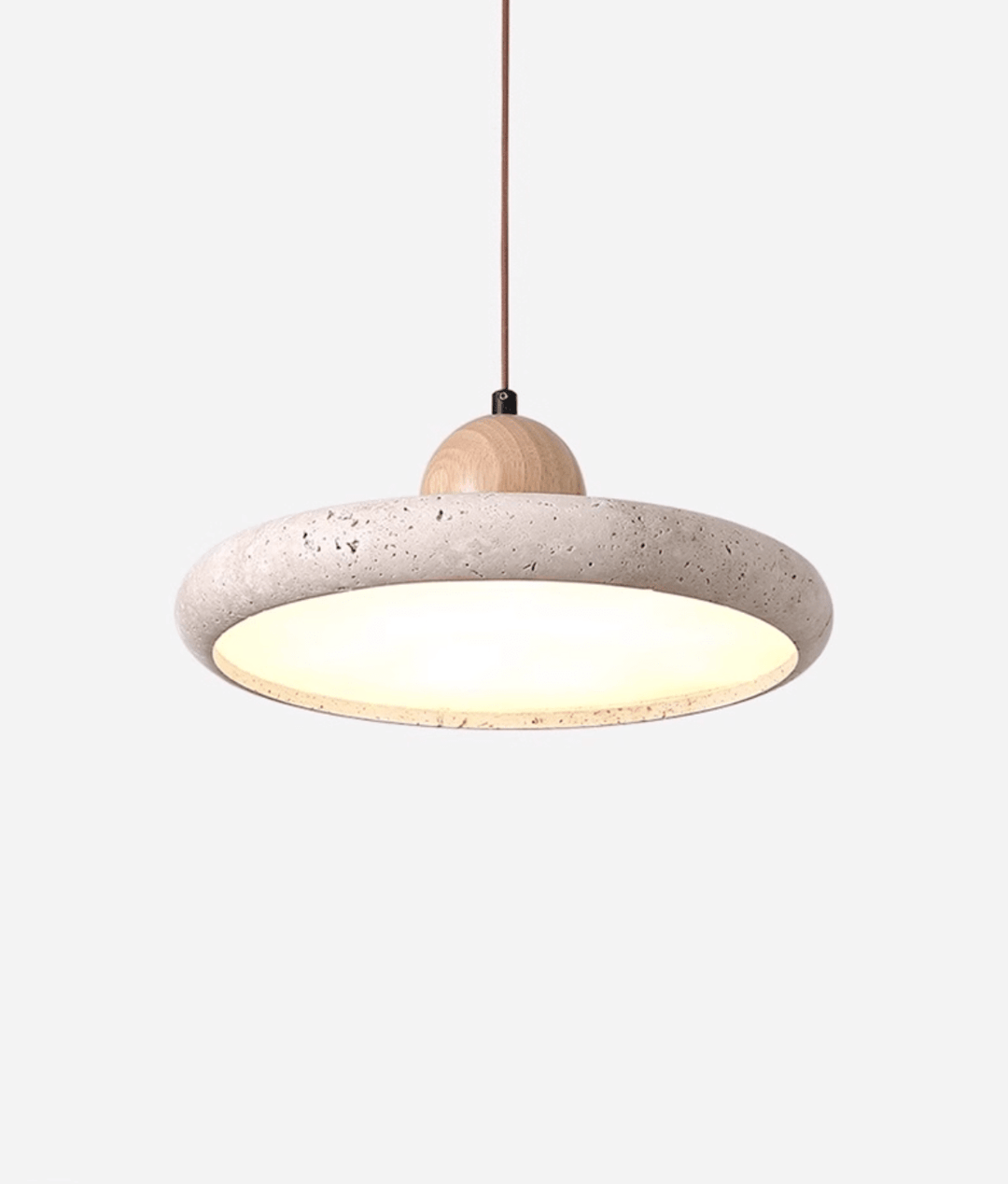 Lampa Wisząca Lola z Travertynu