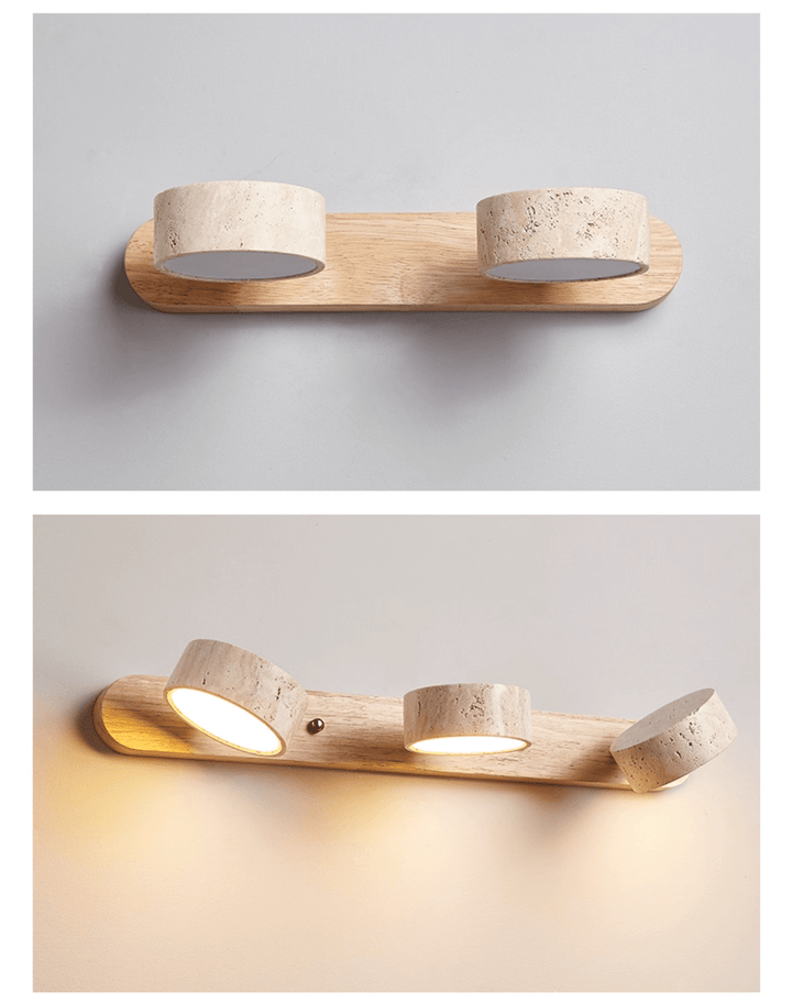 Lampa Ścienna Travertine Duo
