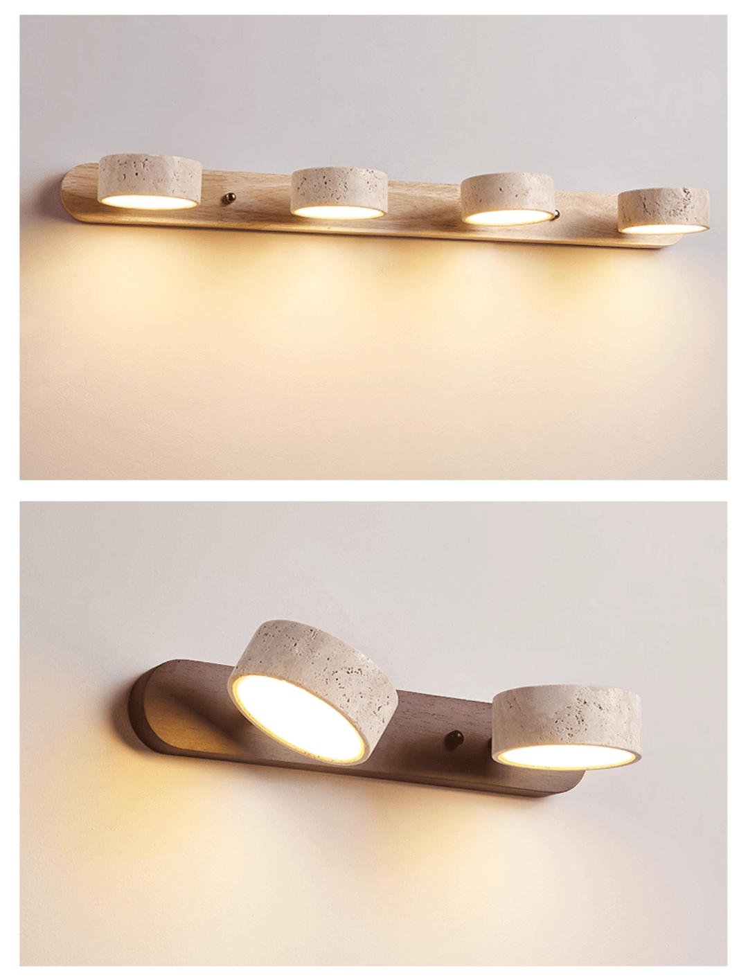 Lampa Ścienna Travertine Duo