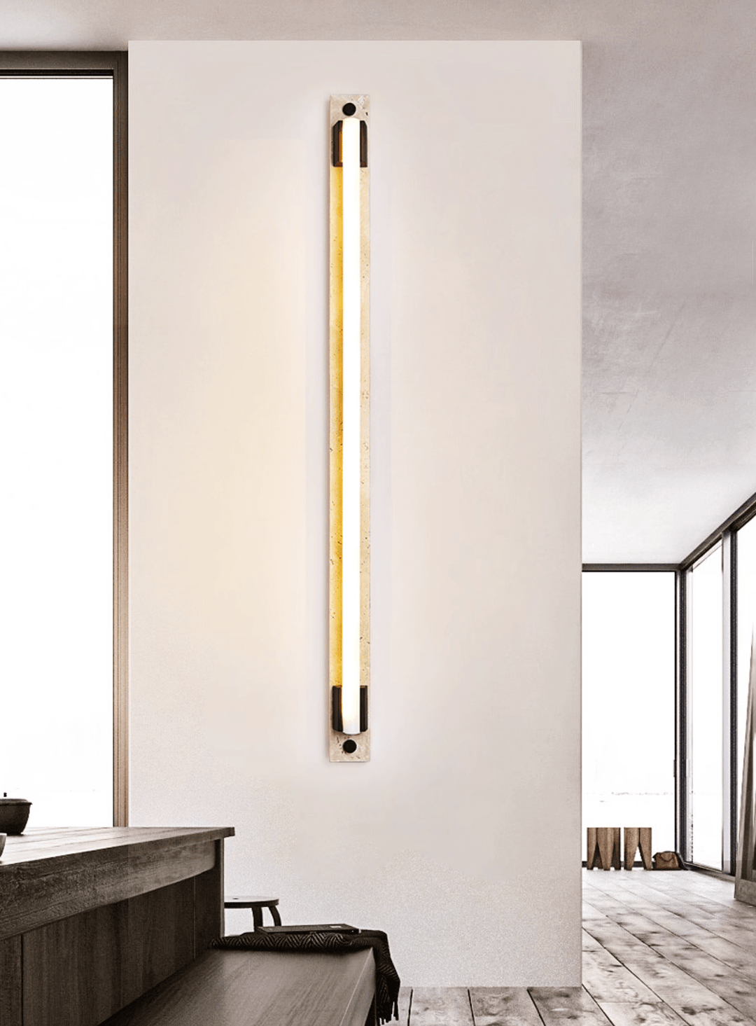 Lampa ścienna Caelum w formie listwy świetlnej