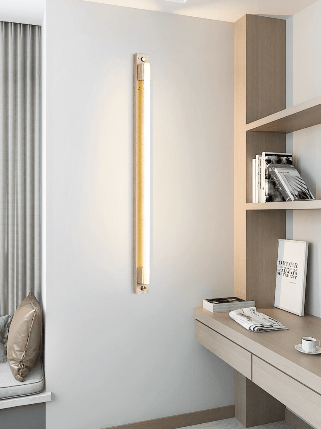 Lampa ścienna Caelum w formie listwy świetlnej