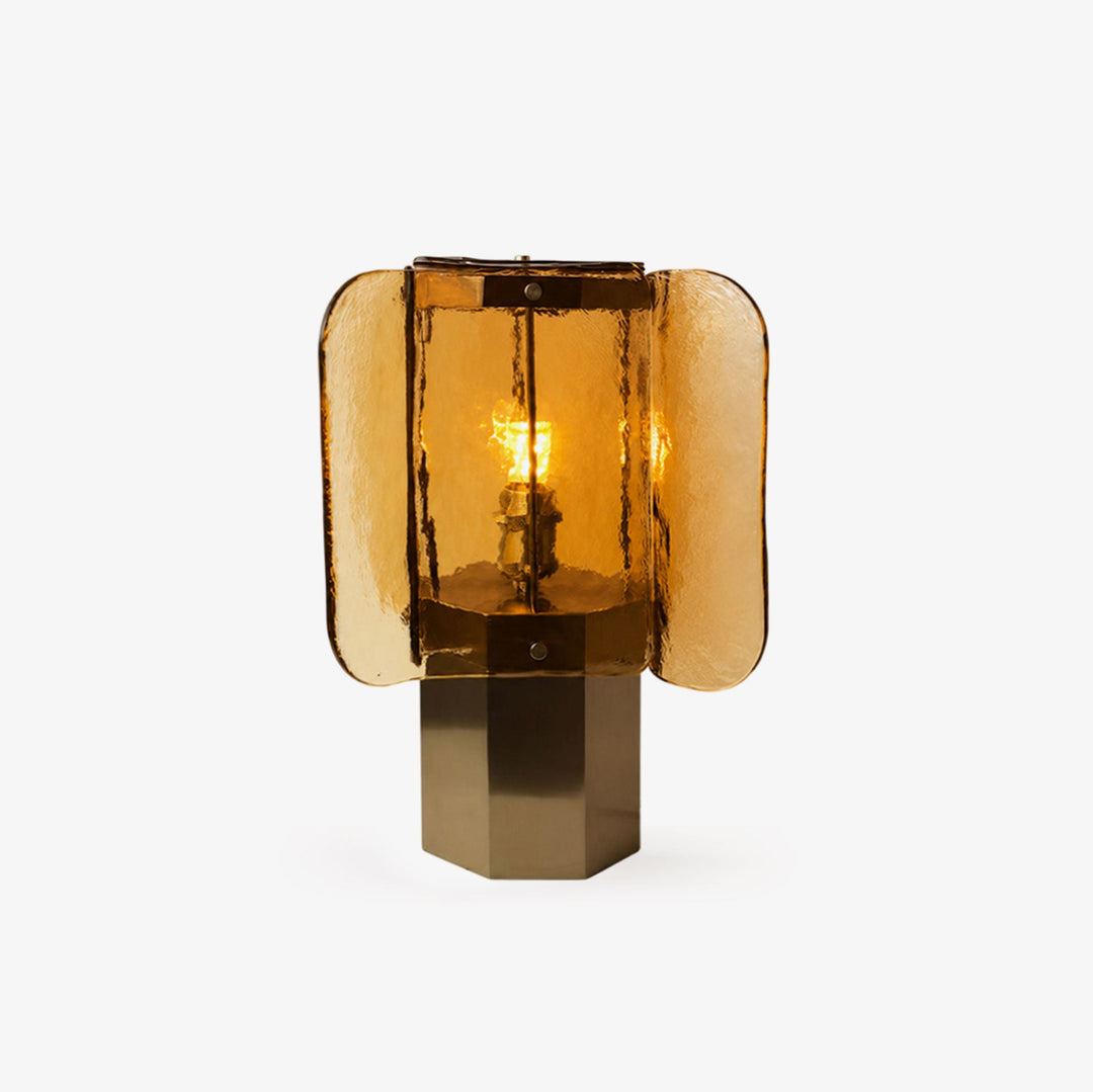 Lampa stołowa Aurelia z szklanym kloszem