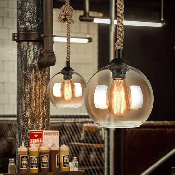 Lampa Wisząca z Liny Marynarskiej