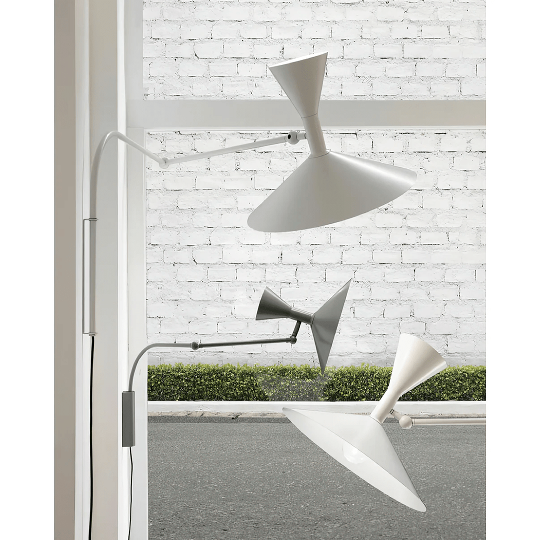 Lampa ścienna Marseille z wtyczką
