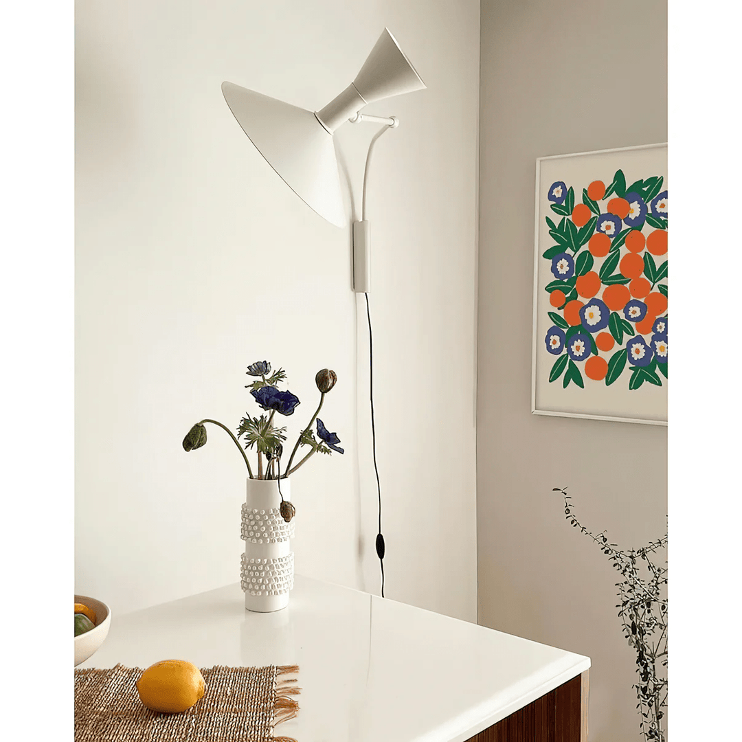 Lampa ścienna Marseille z wtyczką