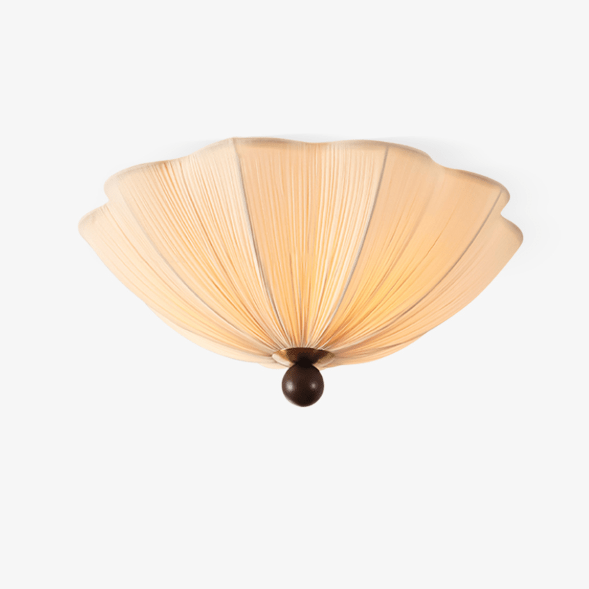 Lampa sufitowa z materiału Petals