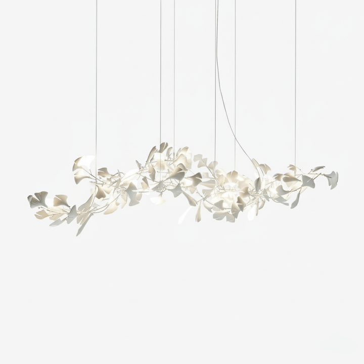 Porcelanowy żyrandol Gingko