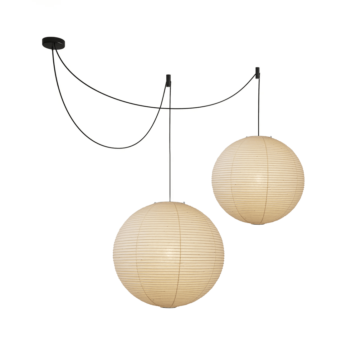 Lampa Wisząca z Papieru Washi A