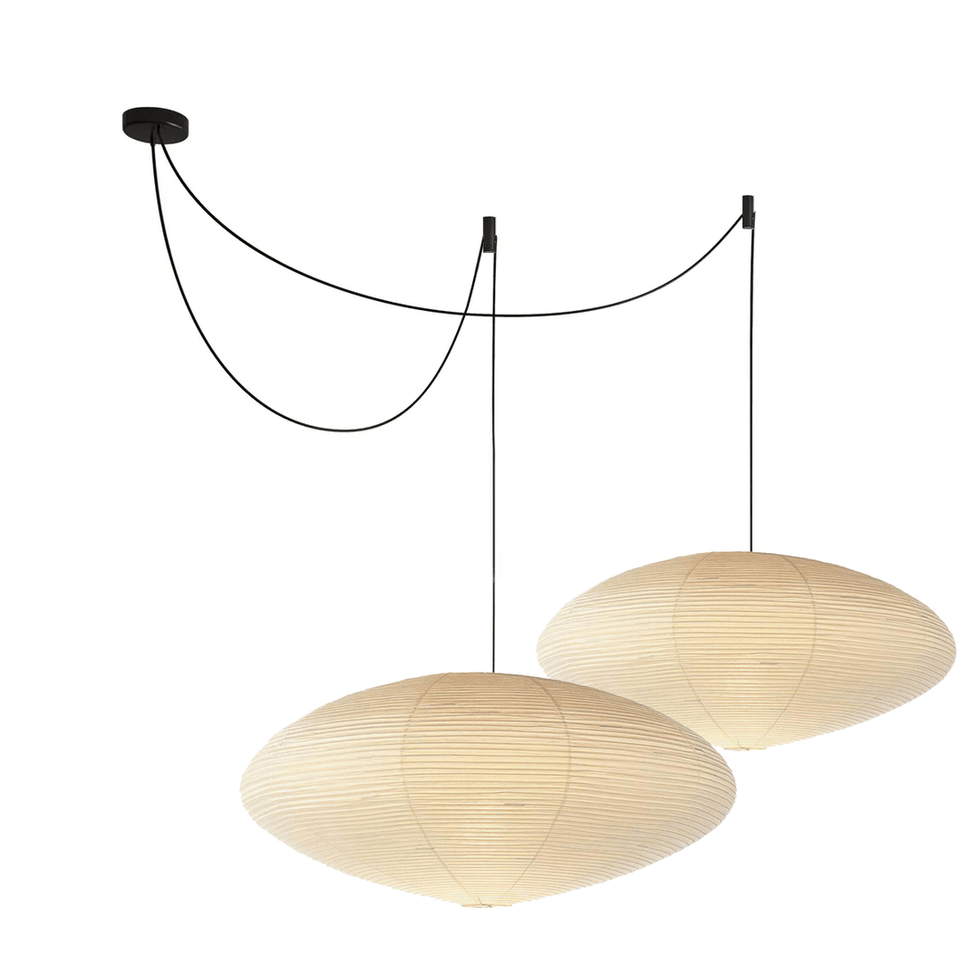 Lampa wisząca z papieru washi 15A 21A 26A
