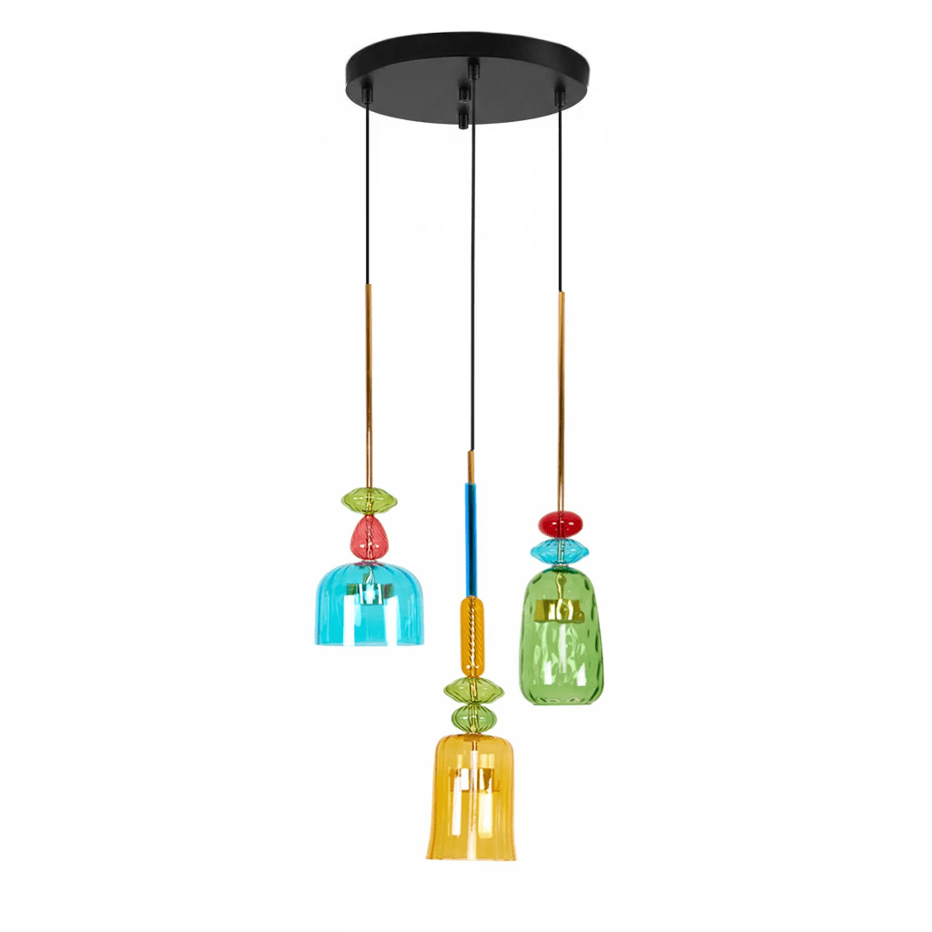 Kolorowa Lampa Wisząca z Cukierkami