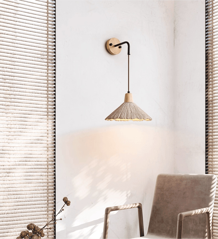 Lampa Ścienna z Mikrocementu
