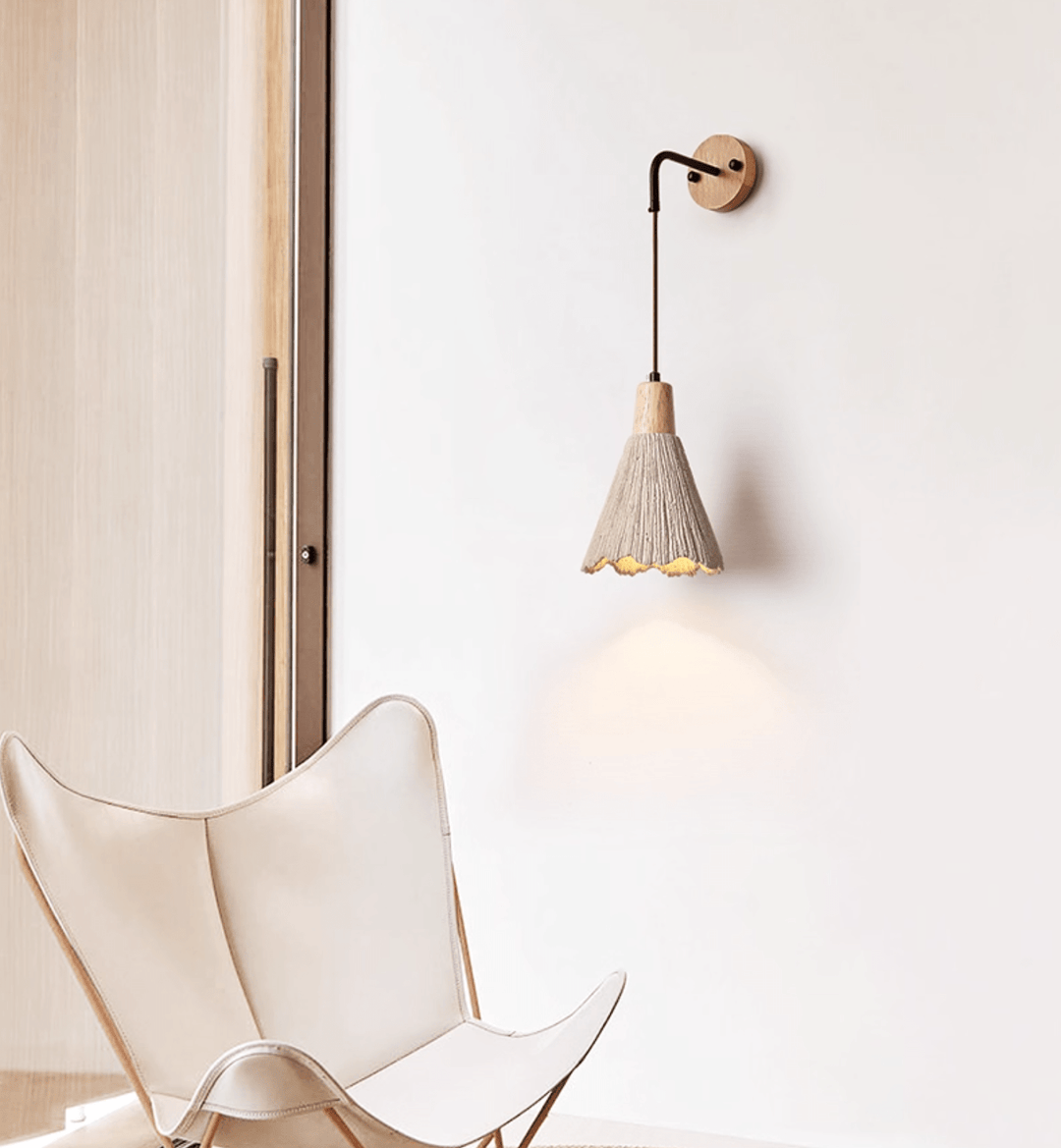Lampa Ścienna z Mikrocementu