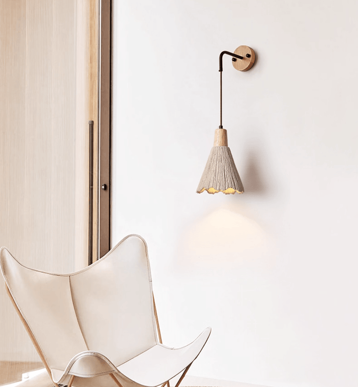 Lampa Ścienna z Mikrocementu