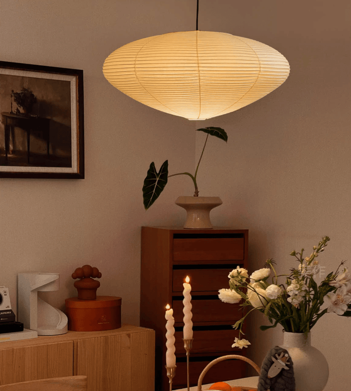 Lampa wisząca z papieru washi 15A 21A 26A