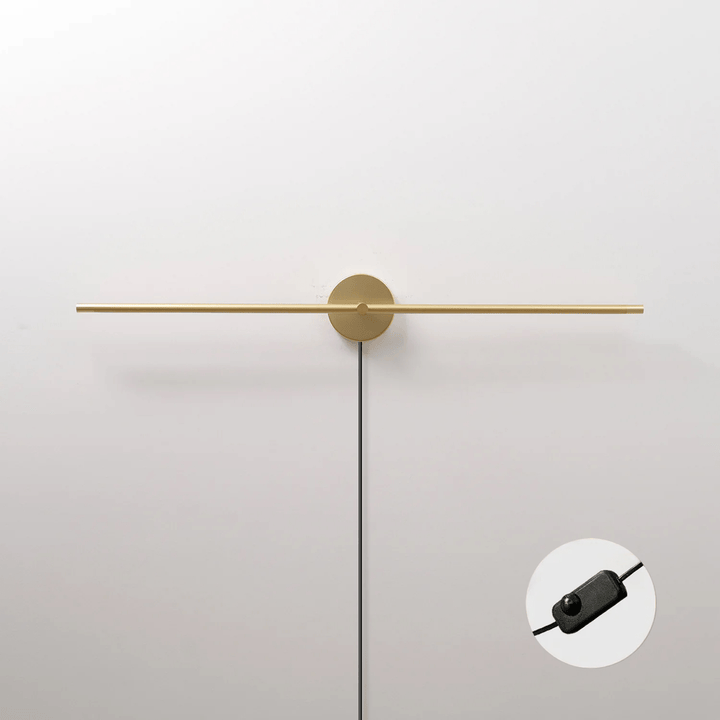 Minimalistyczna Liniowa Lampa LED do Gniazdka