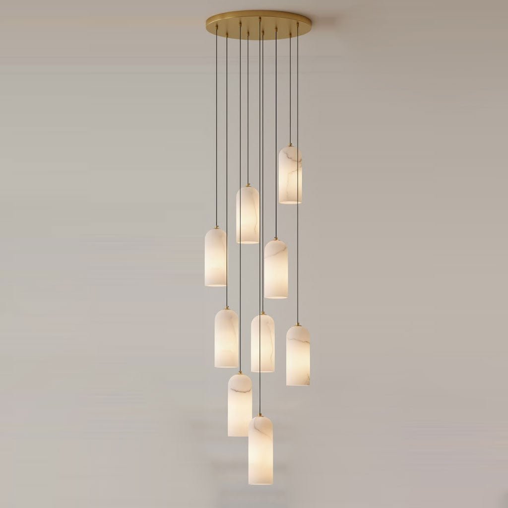 Lampa wisząca Monty Alabaster