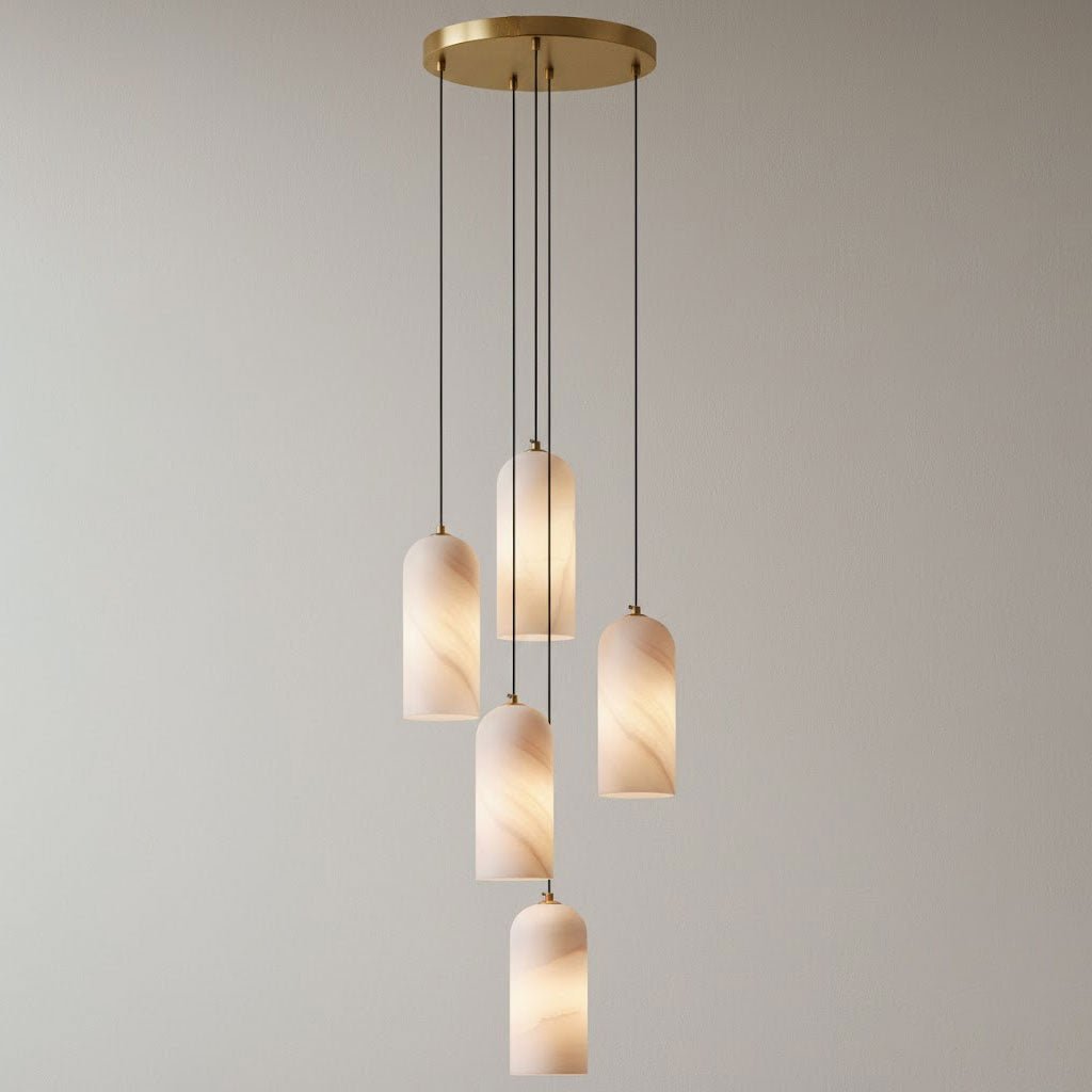Lampa wisząca Monty Alabaster