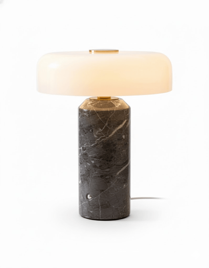 Lampa stołowa Lunara z marmuru