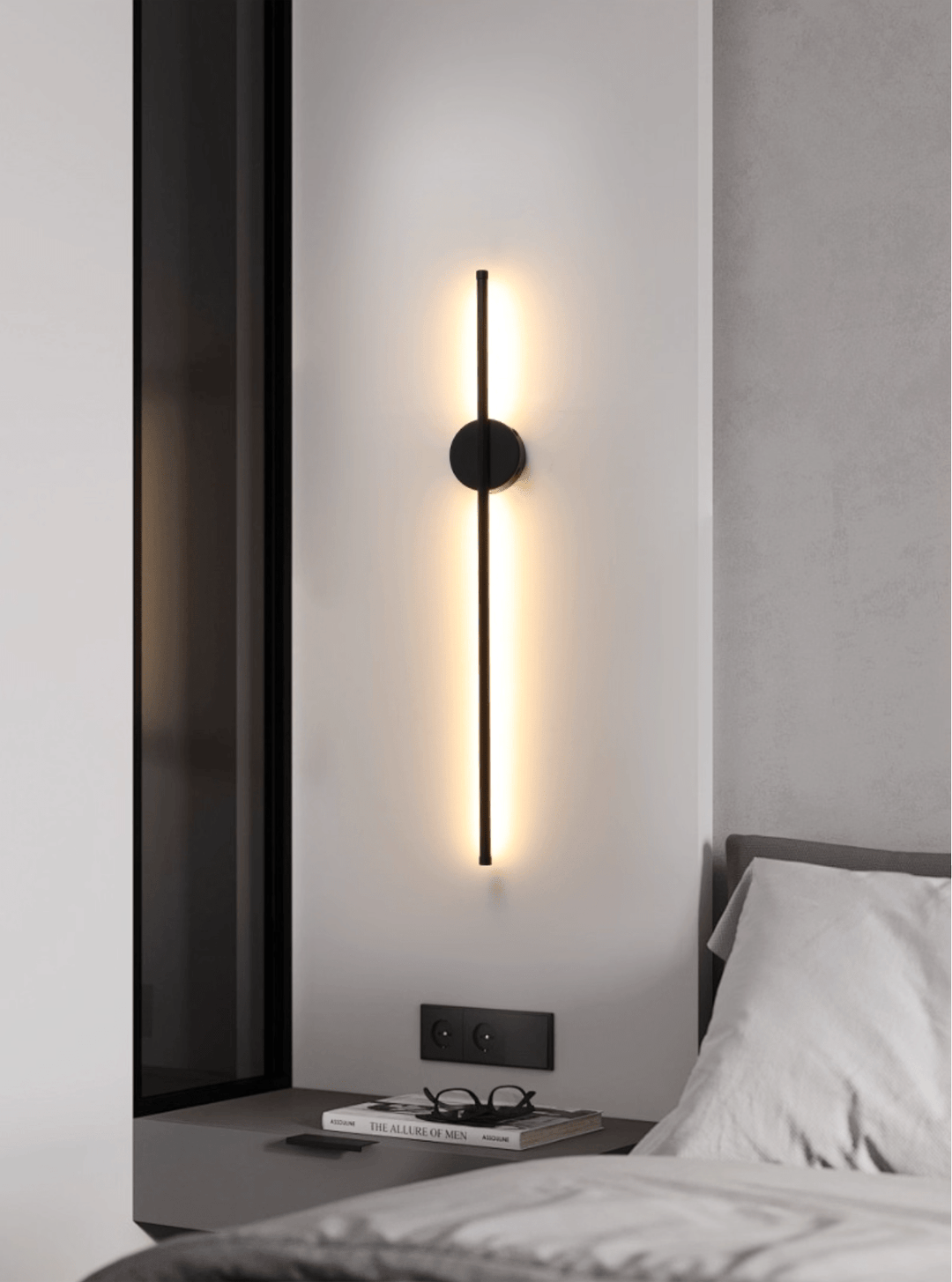Lampa Ścienna Zasilana Akumulatorowo