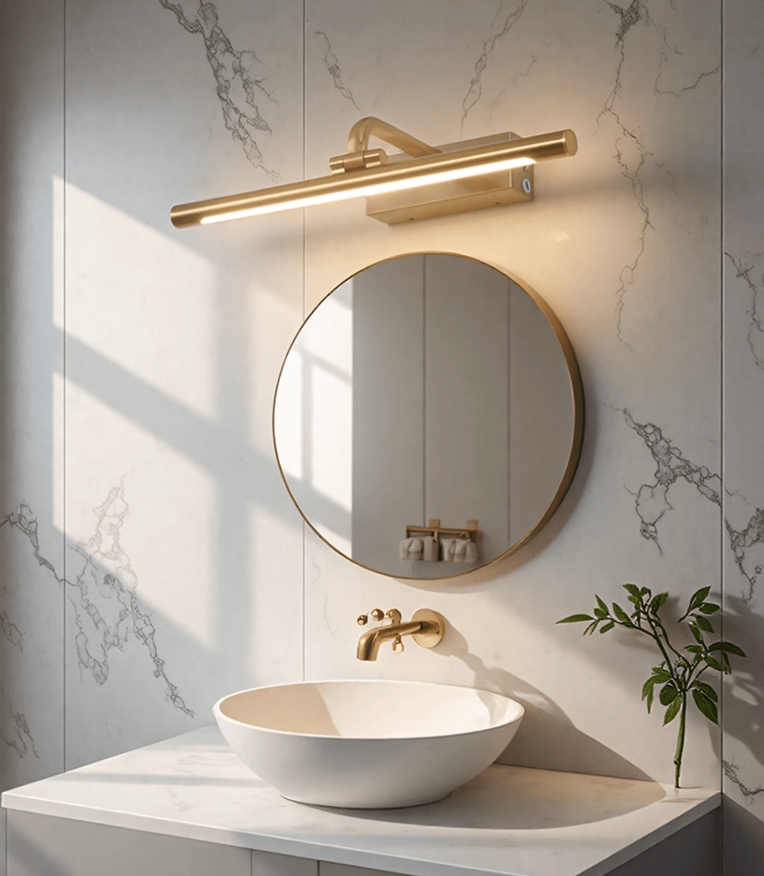 Brillan Frame Ładowana Lampa Ścienna