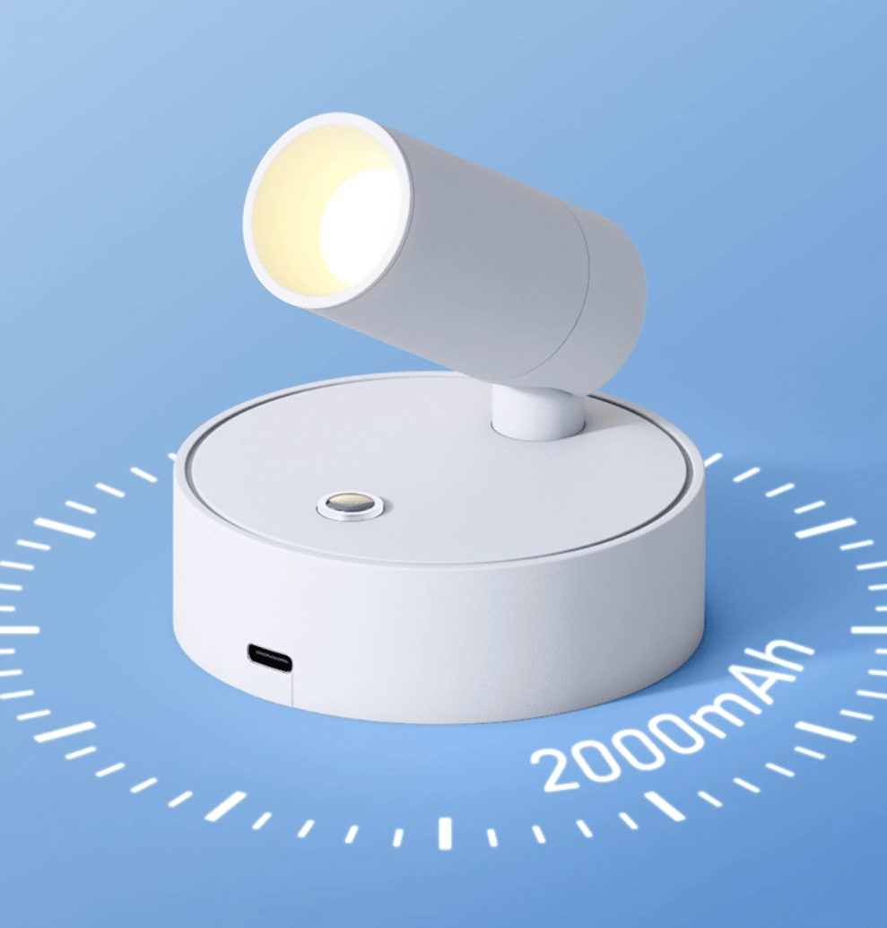 Luma Pivot Ładowana Lampa Ścienna
