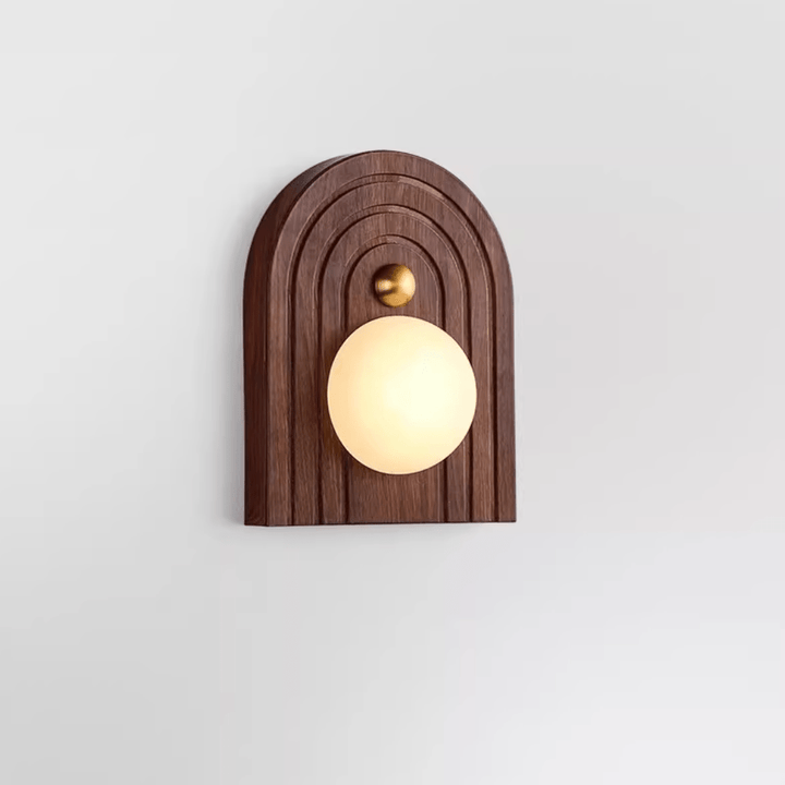Lampa Ścienna Bezel Alabaster