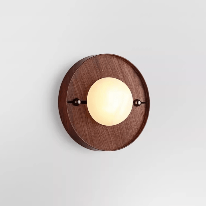 Lampa Ścienna Bezel Alabaster