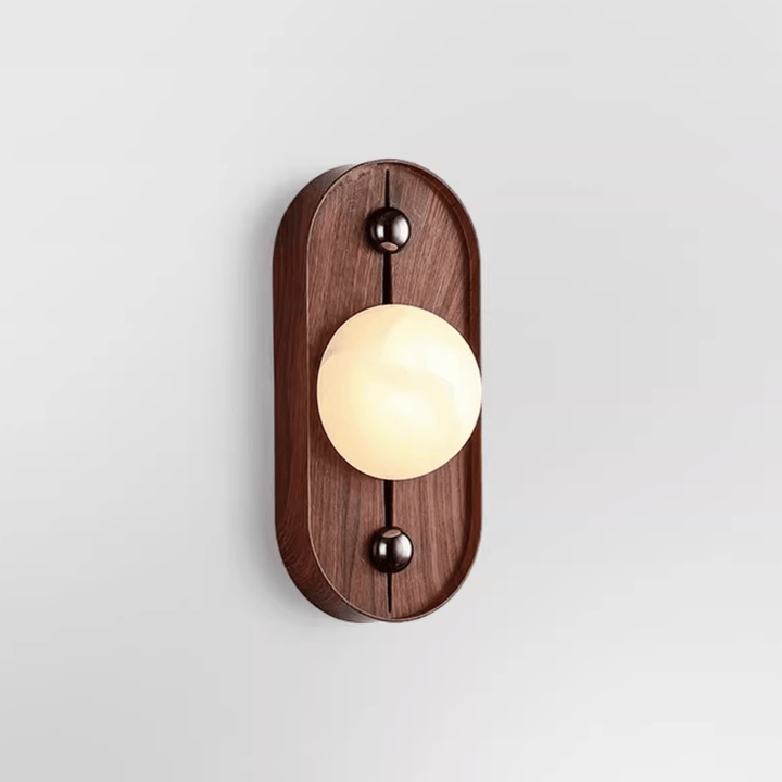 Lampa Ścienna Bezel Alabaster