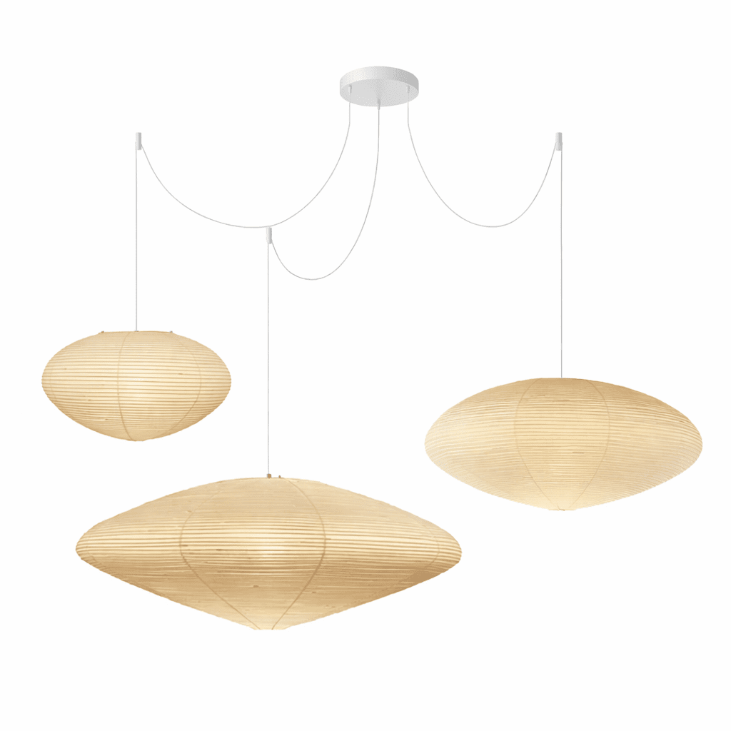 Lampa wisząca z papieru washi 15A 21A 26A